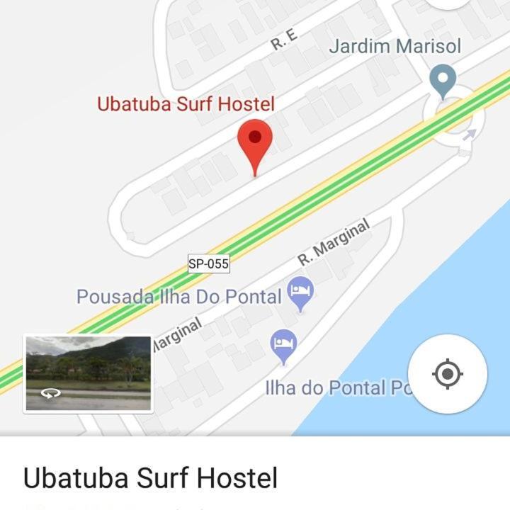 Ubatuba Surf Hostel, Apenas A 60 Metros Da Praia Da Lagoinha! Eksteriør billede